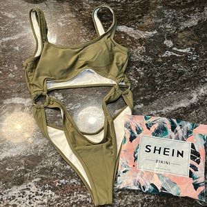 Shein one piece bathing suit